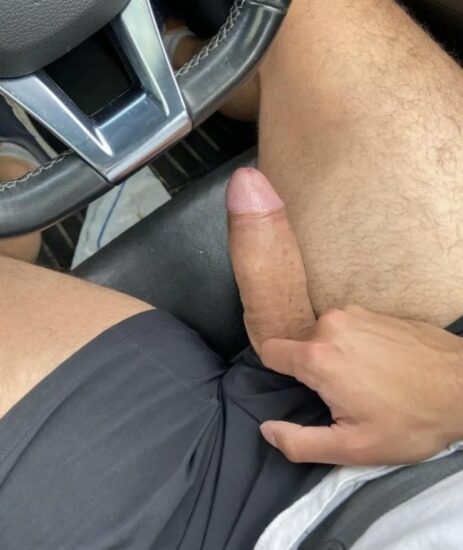 Cock out in the car
