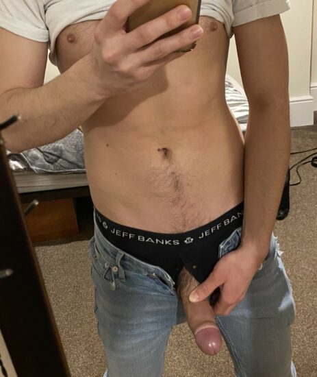Guy with his dick out