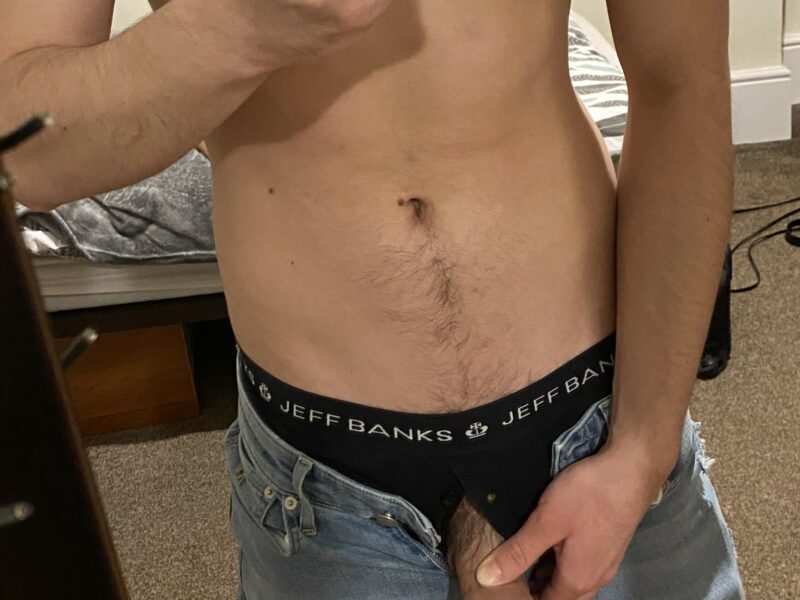 Guy with his dick out