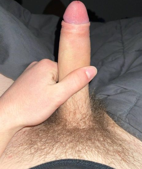 Hard and hairy cock
